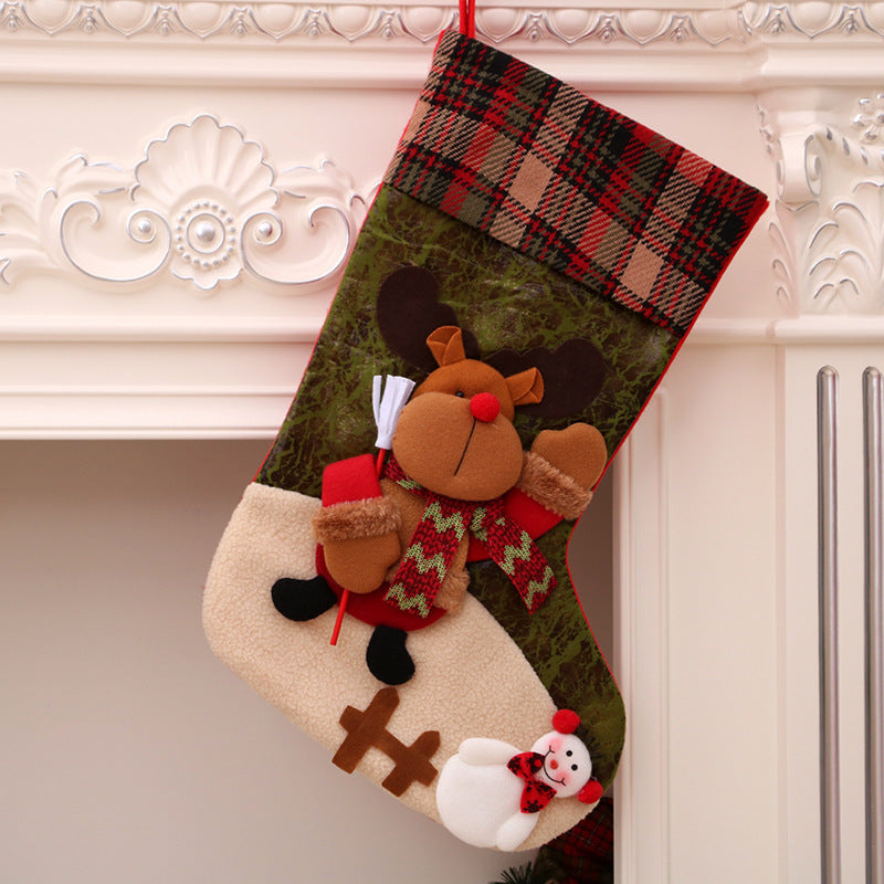 Santa Claus Christmas Gift Socks