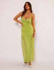 Lace Sheer Bodycon Dress