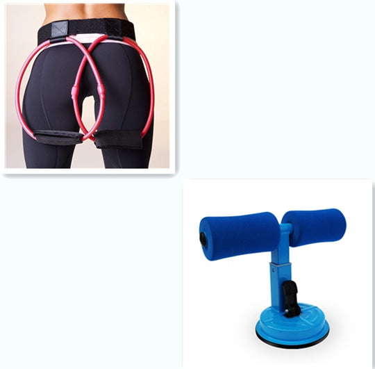 Adjustable Sit-Up Bar Trainer