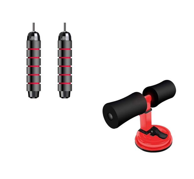 Adjustable Sit-Up Bar Trainer