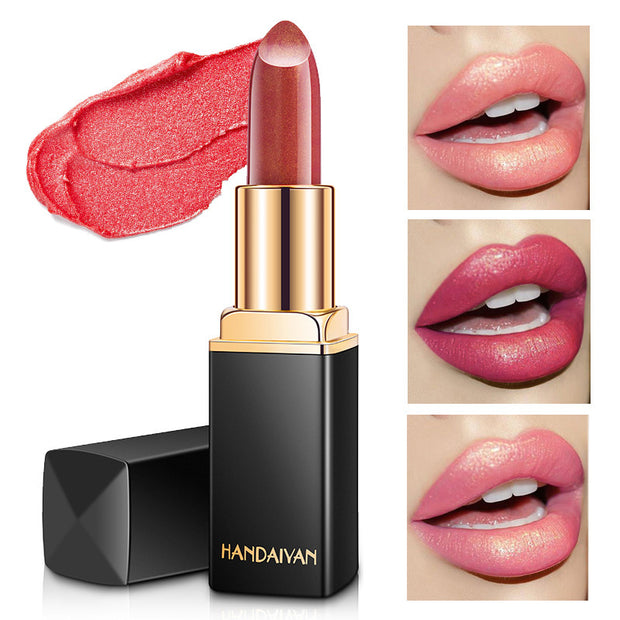 Metallic Color-Changing Lipstick
