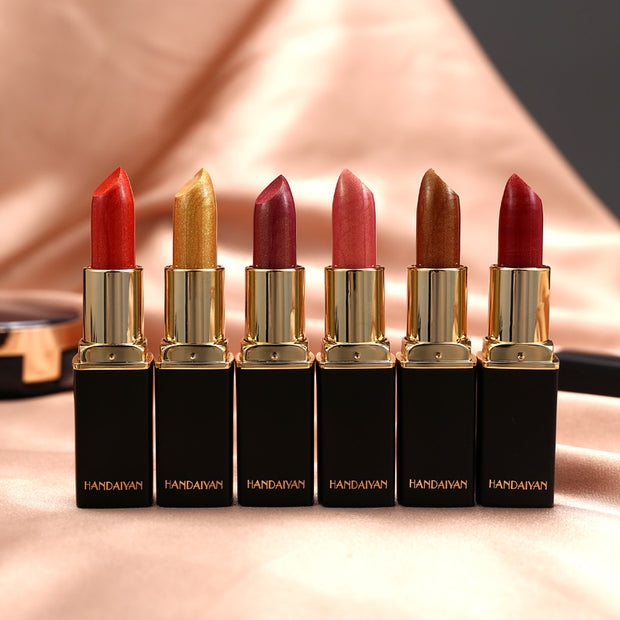 Metallic Color-Changing Lipstick