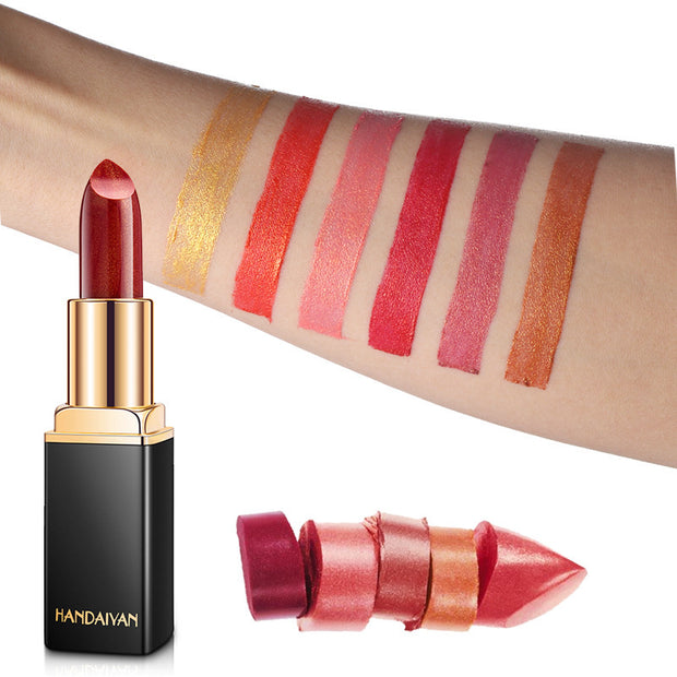Metallic Color-Changing Lipstick