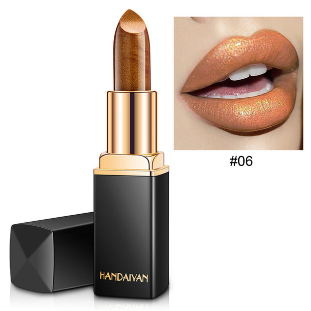 Metallic Color-Changing Lipstick