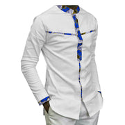 African Batik Cotton Men’s Top
