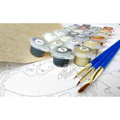 Bicycle Garden - DIY Painting By Numbers Kits