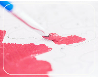 Child On A Beach - Diy Painting By Numbers Kits