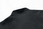 Suede Stand Collar Jacket