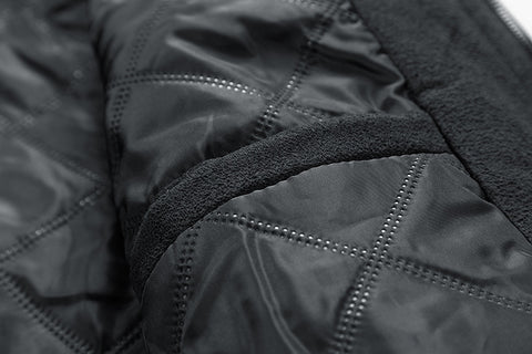 Suede Stand Collar Jacket