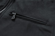 Suede Stand Collar Jacket