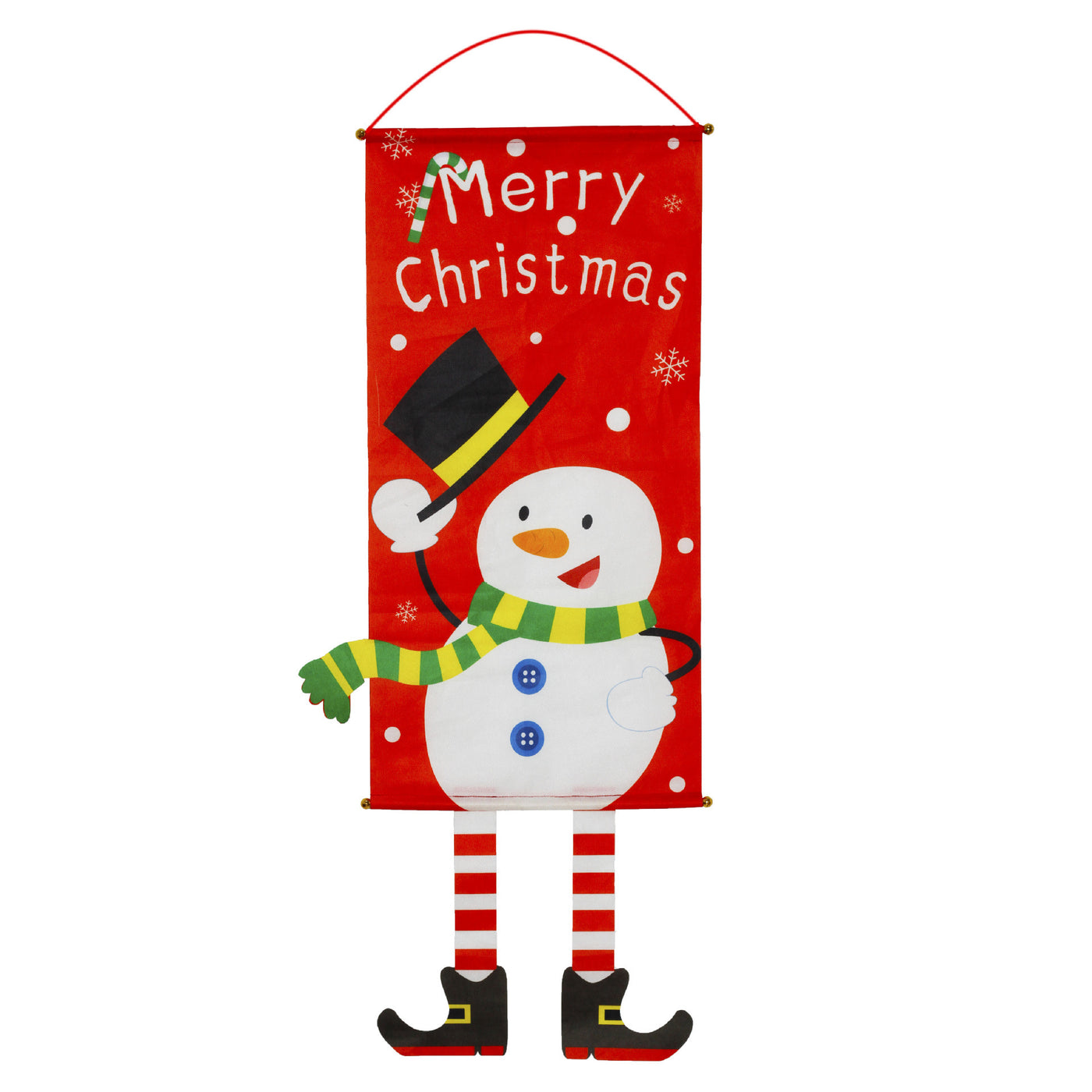 Christmas Curtain Banner Set