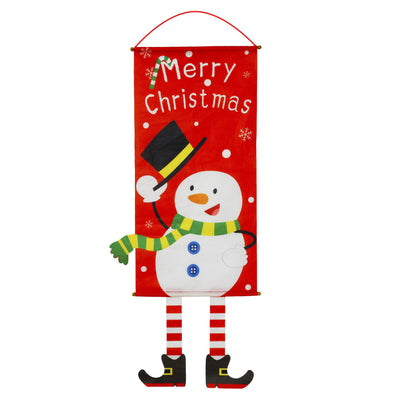 Christmas Curtain Banner Set