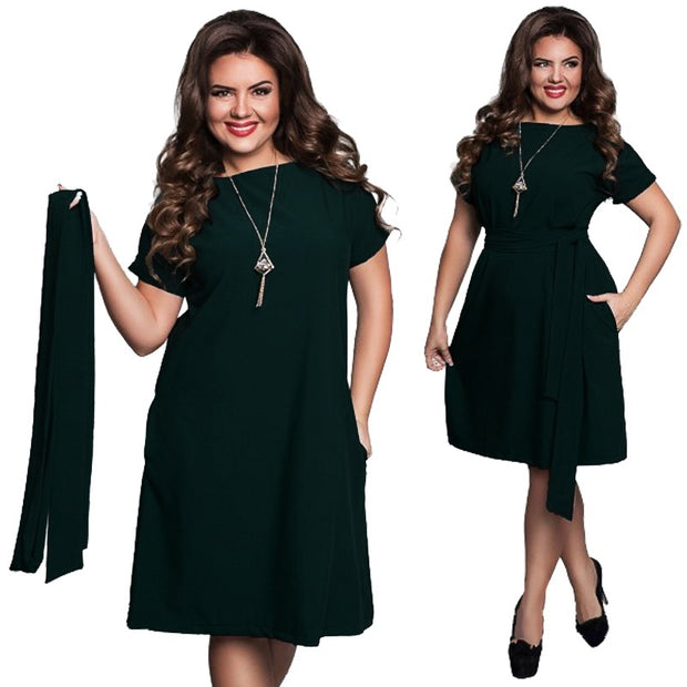 Plus Size Elegant Women’s Dress