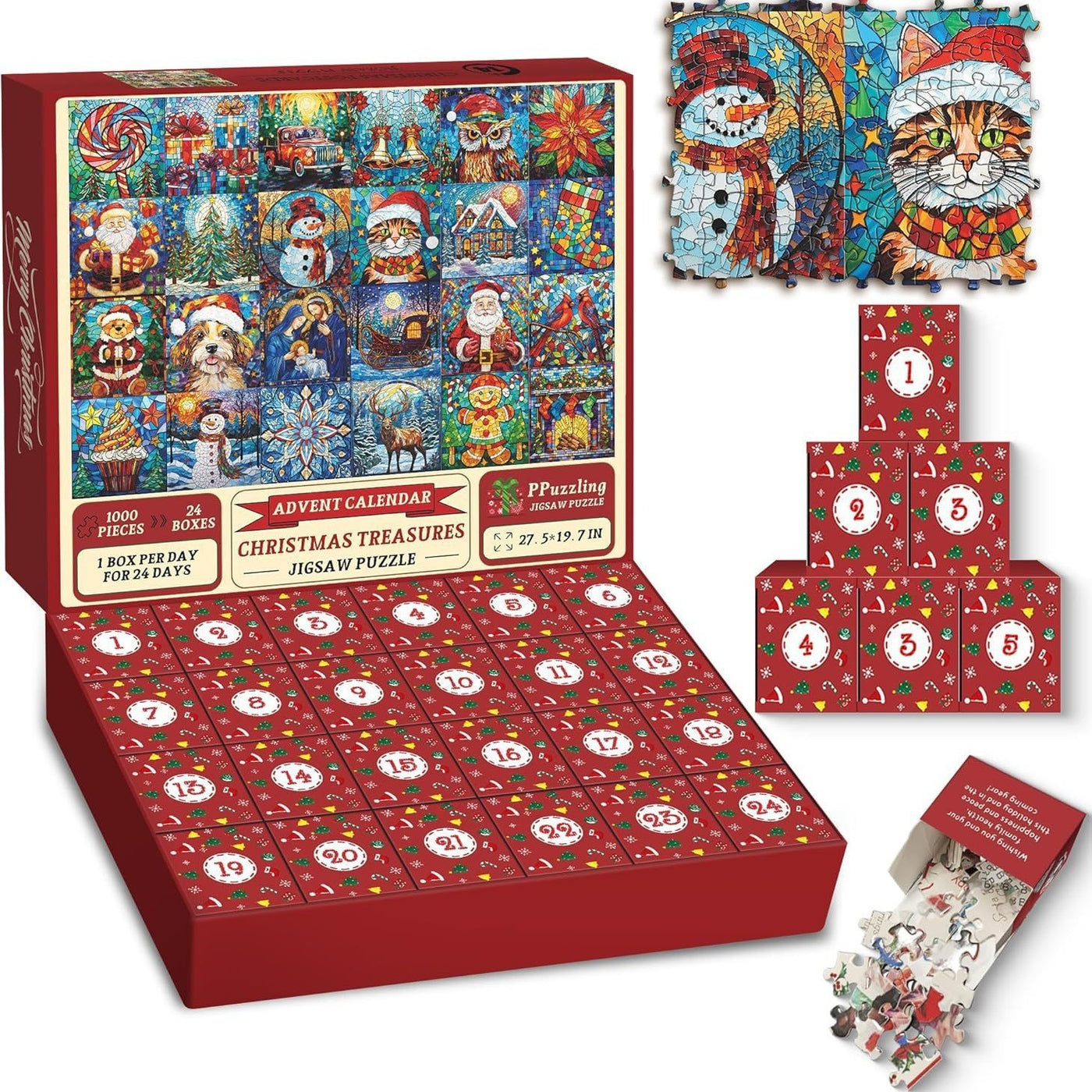 Christmas Countdown Puzzle Calendar
