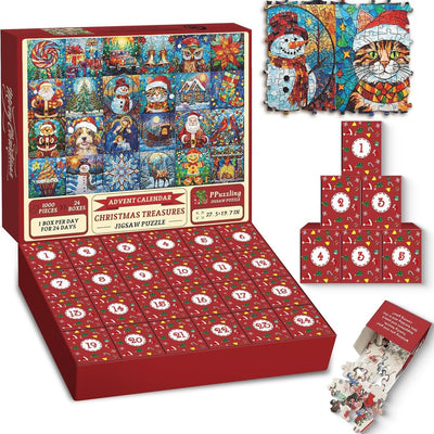 Christmas Countdown Puzzle Calendar