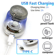 Mini USB Face Shaver