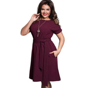 Plus Size Elegant Women’s Dress