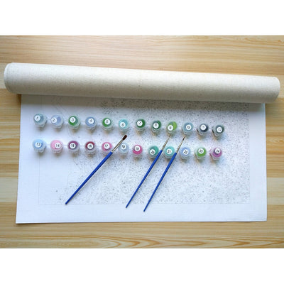 Cute Little Village - DIY Painting By Numbers Kits