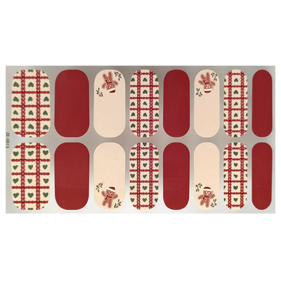 Luminous Halloween Series Christmas Nail Stickers