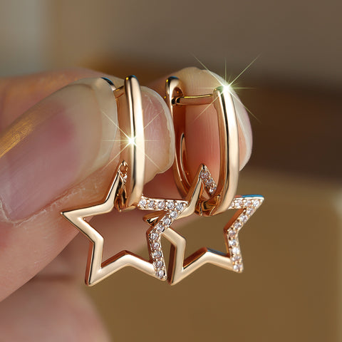 Star Diamond Ear Clip