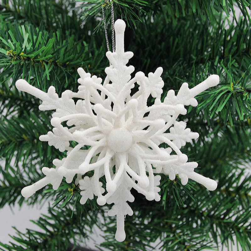 Snowflake Christmas Tree Pendant Decoration