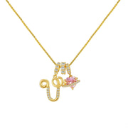 Dopamine Letter Necklace