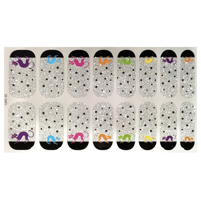 Luminous Halloween Series Christmas Nail Stickers