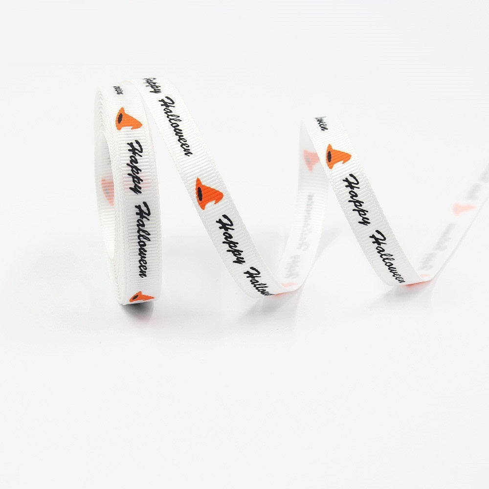 Halloween DIY Heat Transfer Ribbon