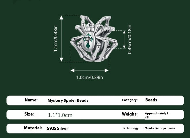 Mysterious Halloween Skull Series Beaded Diy Bracelet