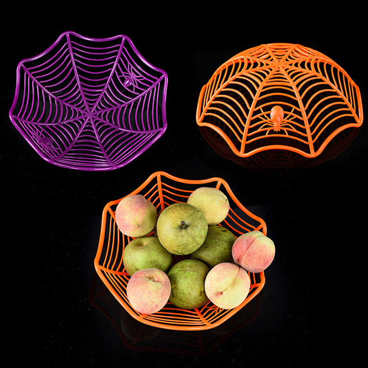 Halloween Decoration Spider Fruit Plate Decoration