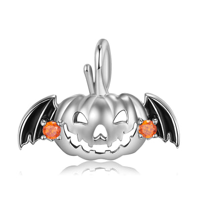 Sterling Silver Pumpkin Necklace