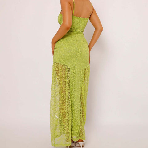 Lace Sheer Bodycon Dress