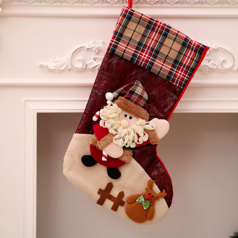 Santa Claus Christmas Gift Socks