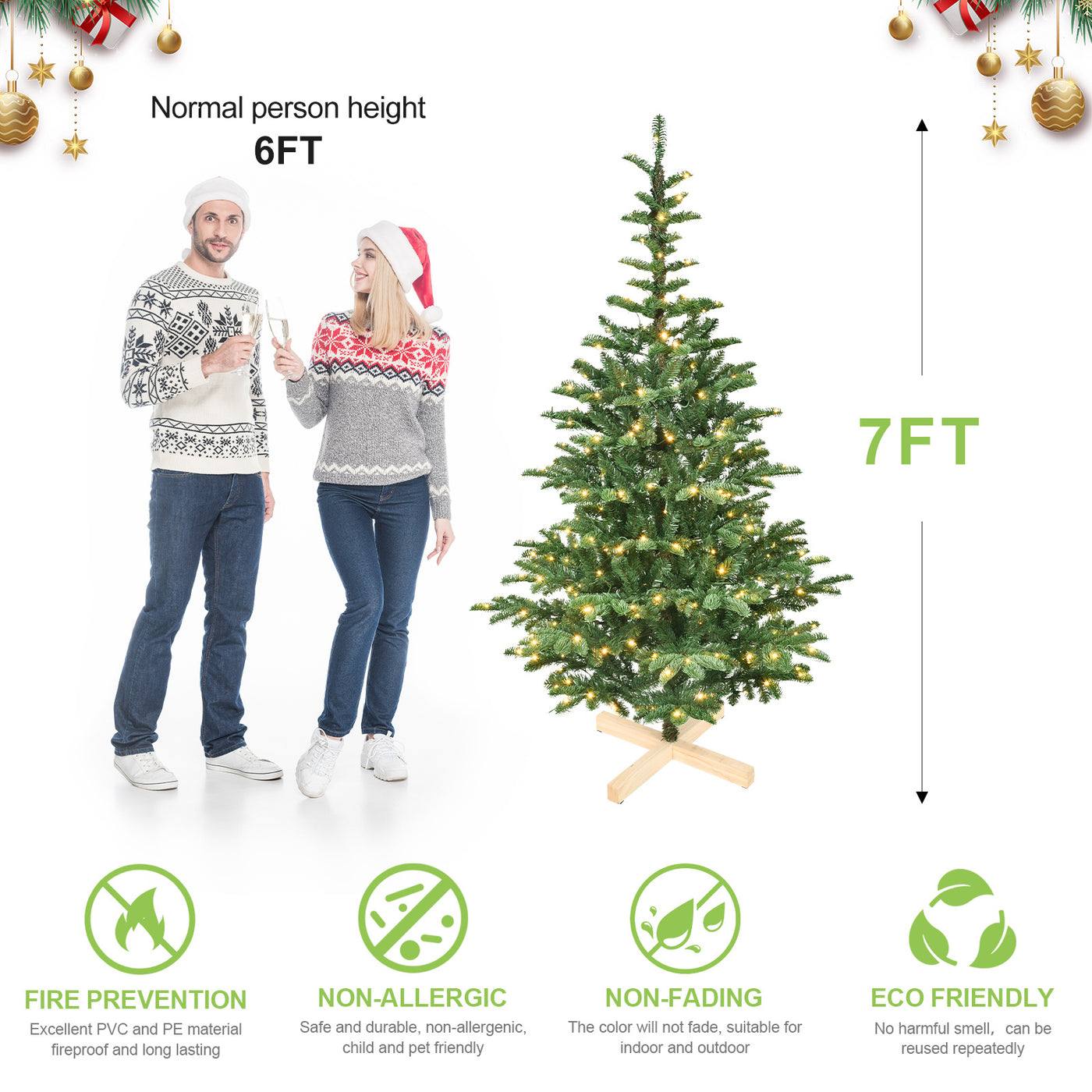 PE PVC Christmas Tree