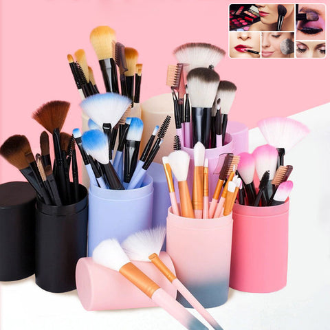 12-Piece Makeup Brush Set