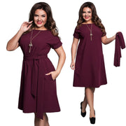 Plus Size Elegant Women’s Dress