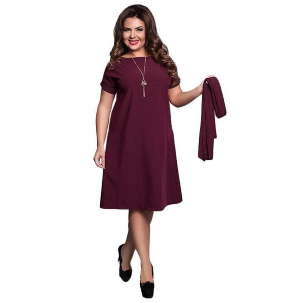 Plus Size Elegant Women’s Dress