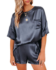 Women’s Short Sleeve Pajama Set