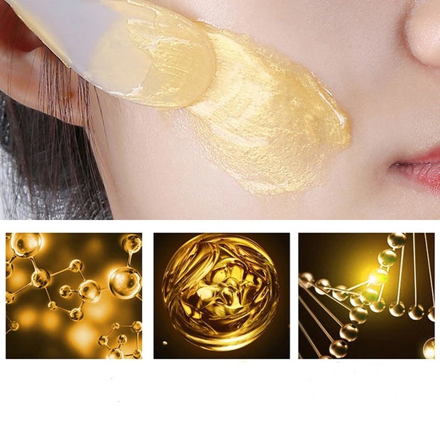 Gold Foil Snail Face Mask