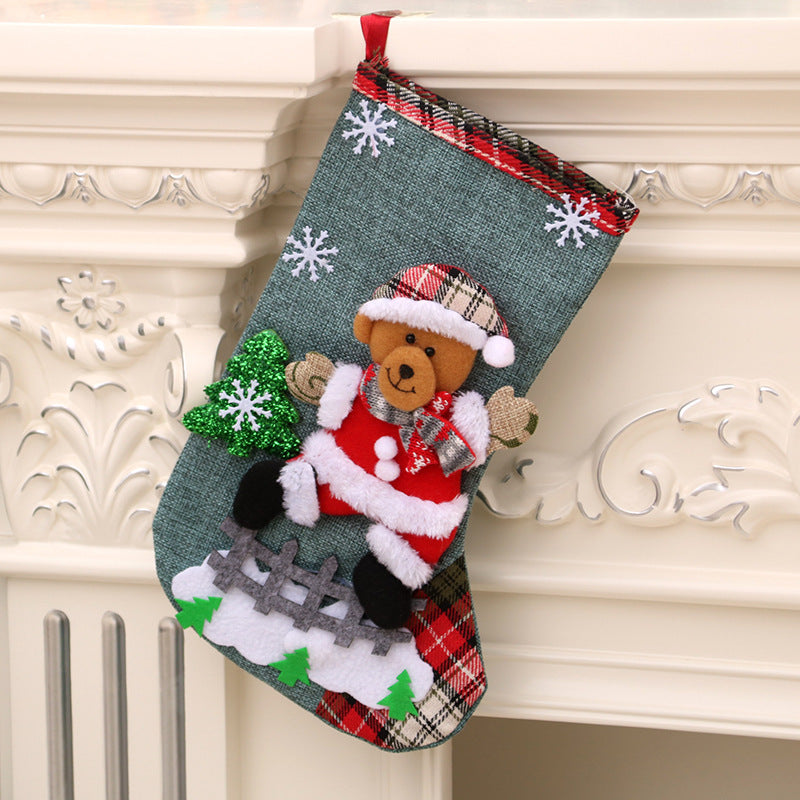 Santa Claus Christmas Gift Socks