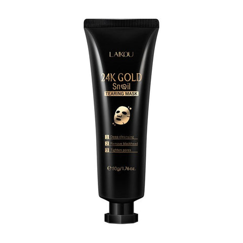 Gold Foil Snail Face Mask