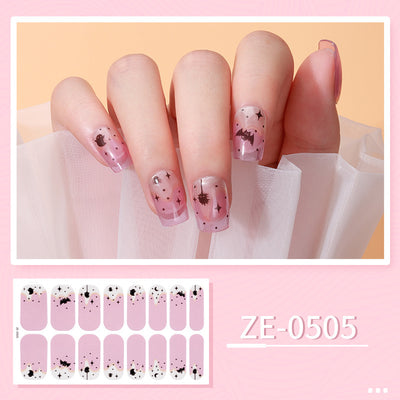 Luminous Halloween Series Christmas Nail Stickers