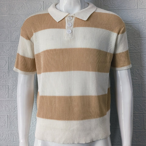 Men’s Summer Lapel Sweater