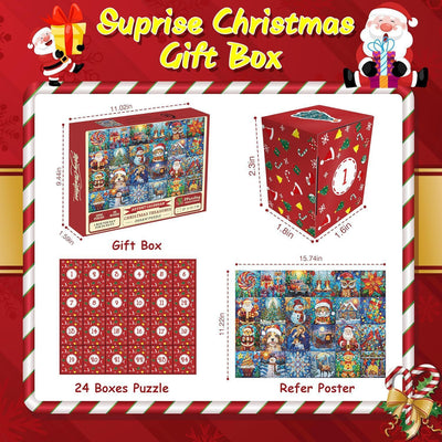 Christmas Countdown Puzzle Calendar