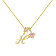 Dopamine Letter Necklace