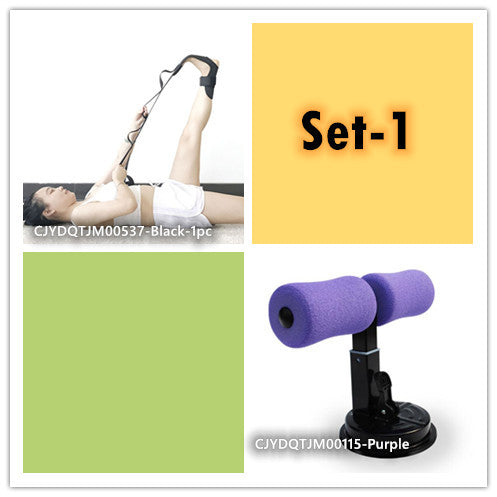 Adjustable Sit-Up Bar Trainer