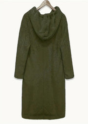 Cozy Fleece Hoodie Dress