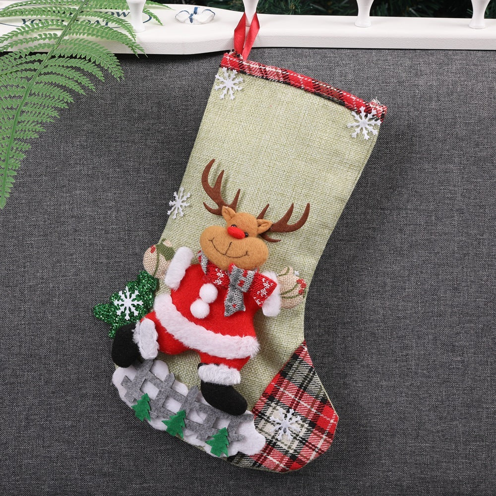 Santa Claus Christmas Gift Socks