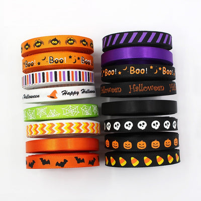 Halloween DIY Heat Transfer Ribbon