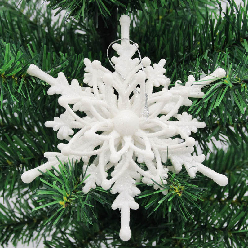 Snowflake Christmas Tree Pendant Decoration